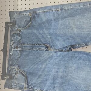 Wrangler Retro Slim Straight Medium Wash Stretch Jeans Blue Size 38x34